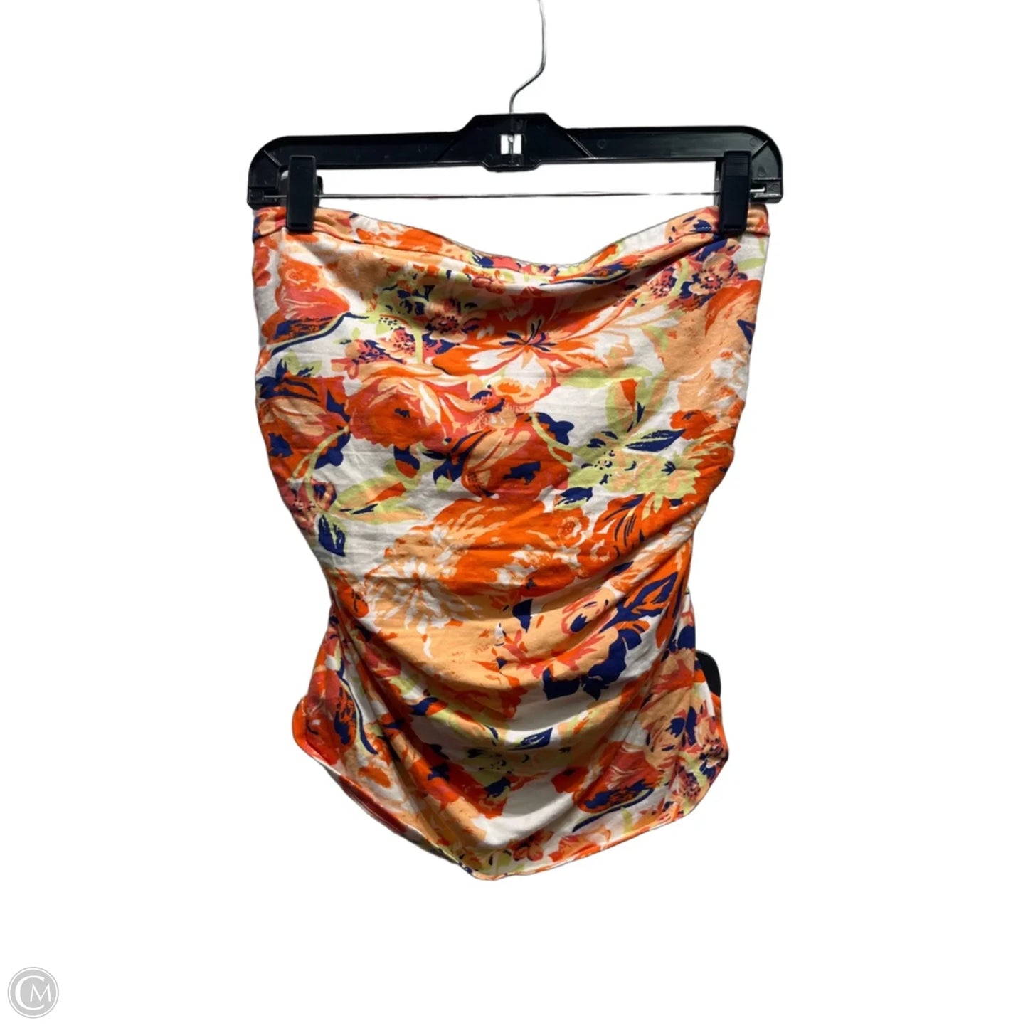 Top Sleeveless By Maeve In Blue & Orange, Size: S
