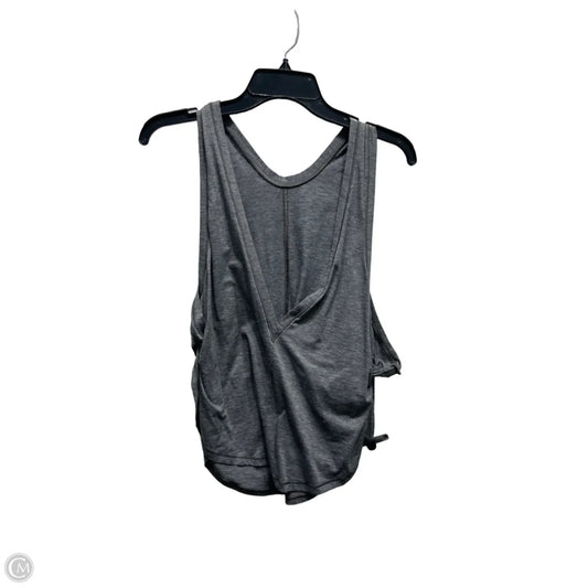 Athletic Tank Top By Lululemon In Grey, Size: S