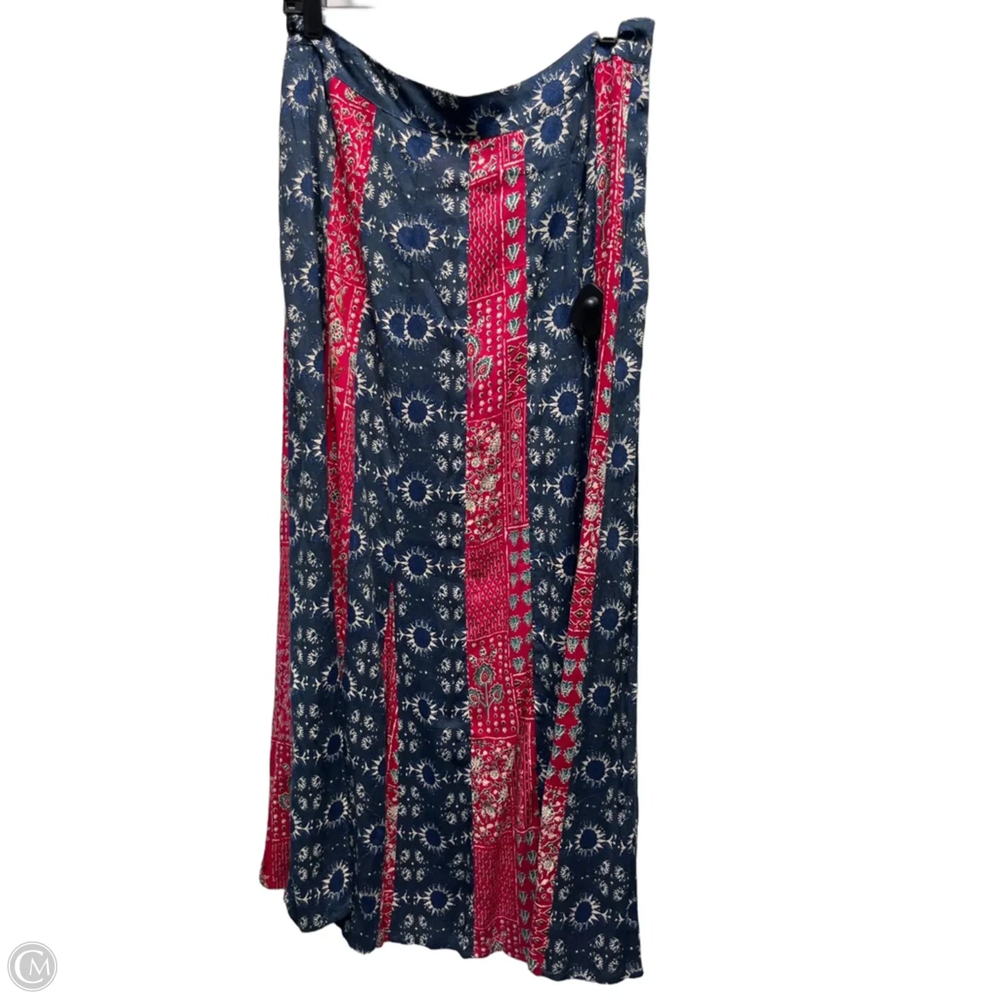 Skirt Maxi By Natural Life In Blue & Red, Size: L