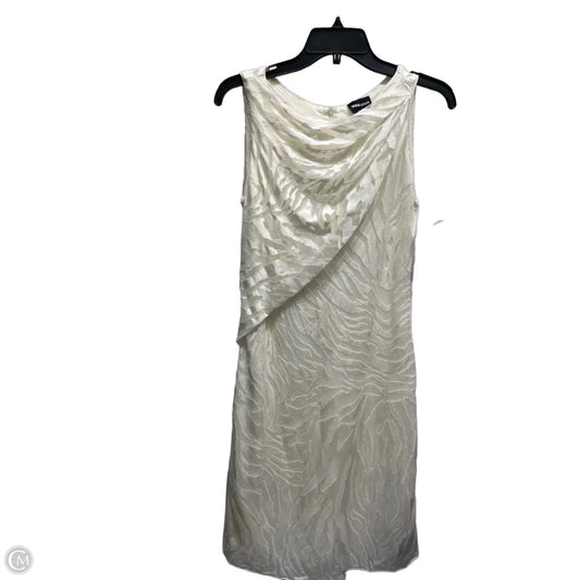 Dress Luxury Designer By Giorgio Armani In White, Size: S
