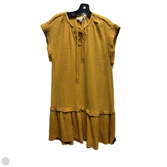Dress Casual Short By emphasis In Yellow, Size: S