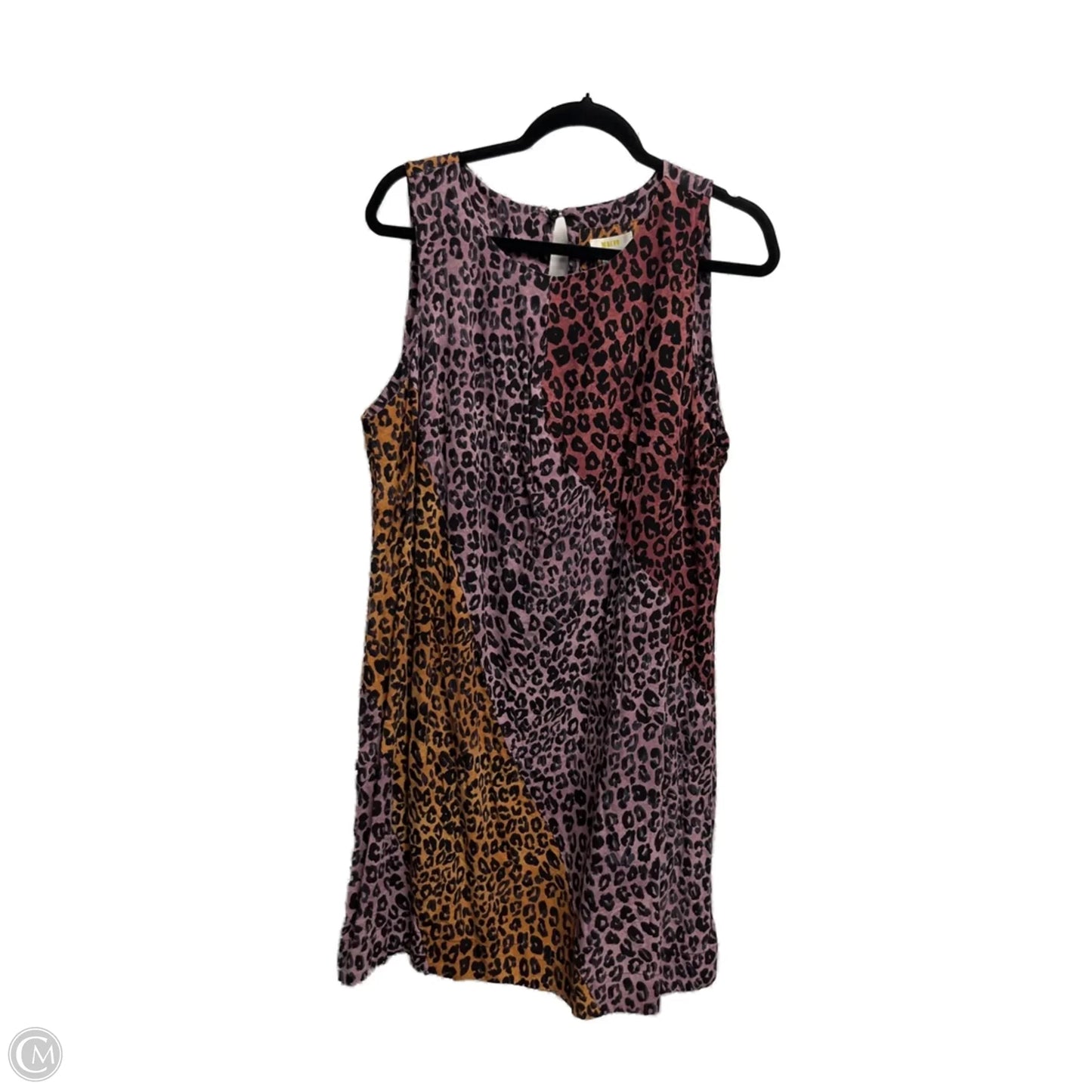 Dress Casual Short By Maeve In Pink & Purple, Size: 1x