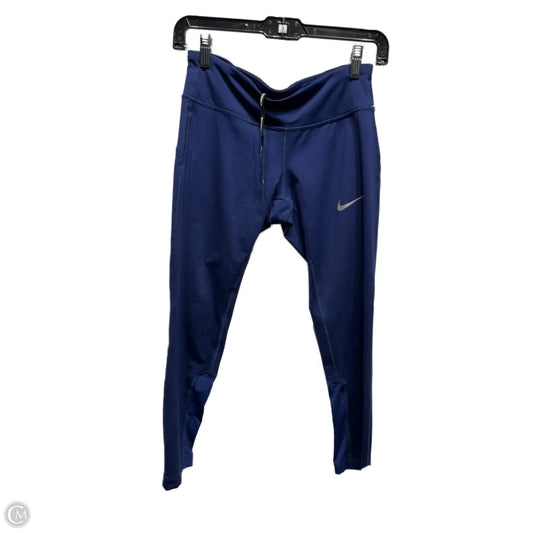 Athletic Capris By Nike Apparel In Blue, Size: Xs