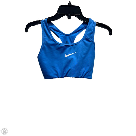 Athletic Bra By Nike Apparel In Blue, Size: S