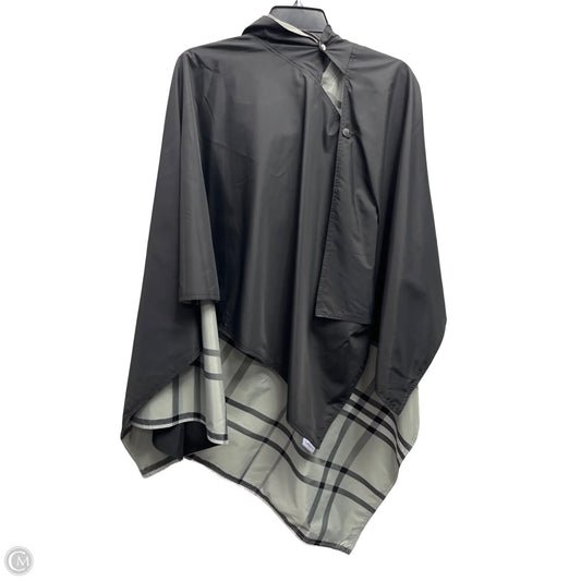 Poncho By Clothes Mentor In Black, Size: Osfm