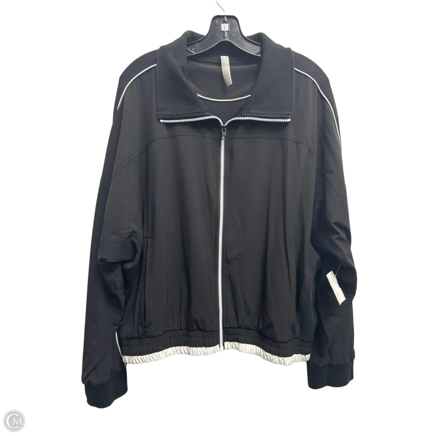 Athletic Jacket By Athleta In Black, Size: Xlp