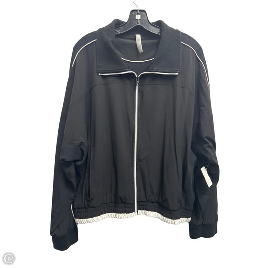 Athletic Jacket By Athleta In Black, Size: Xlp