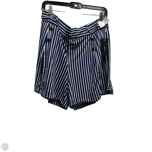 Shorts By Robert Louis In Blue & White, Size: 2x
