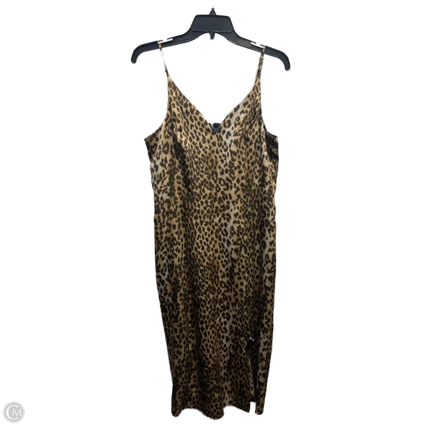Dress Casual Short By Express In Animal Print, Size: L