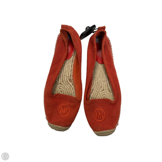 Shoes Flats By Michael By Michael Kors In Orange, Size: 7.5