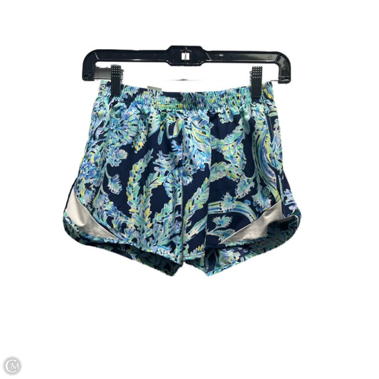 Shorts Designer By Lilly Pulitzer In Blue & Green, Size: Xxs