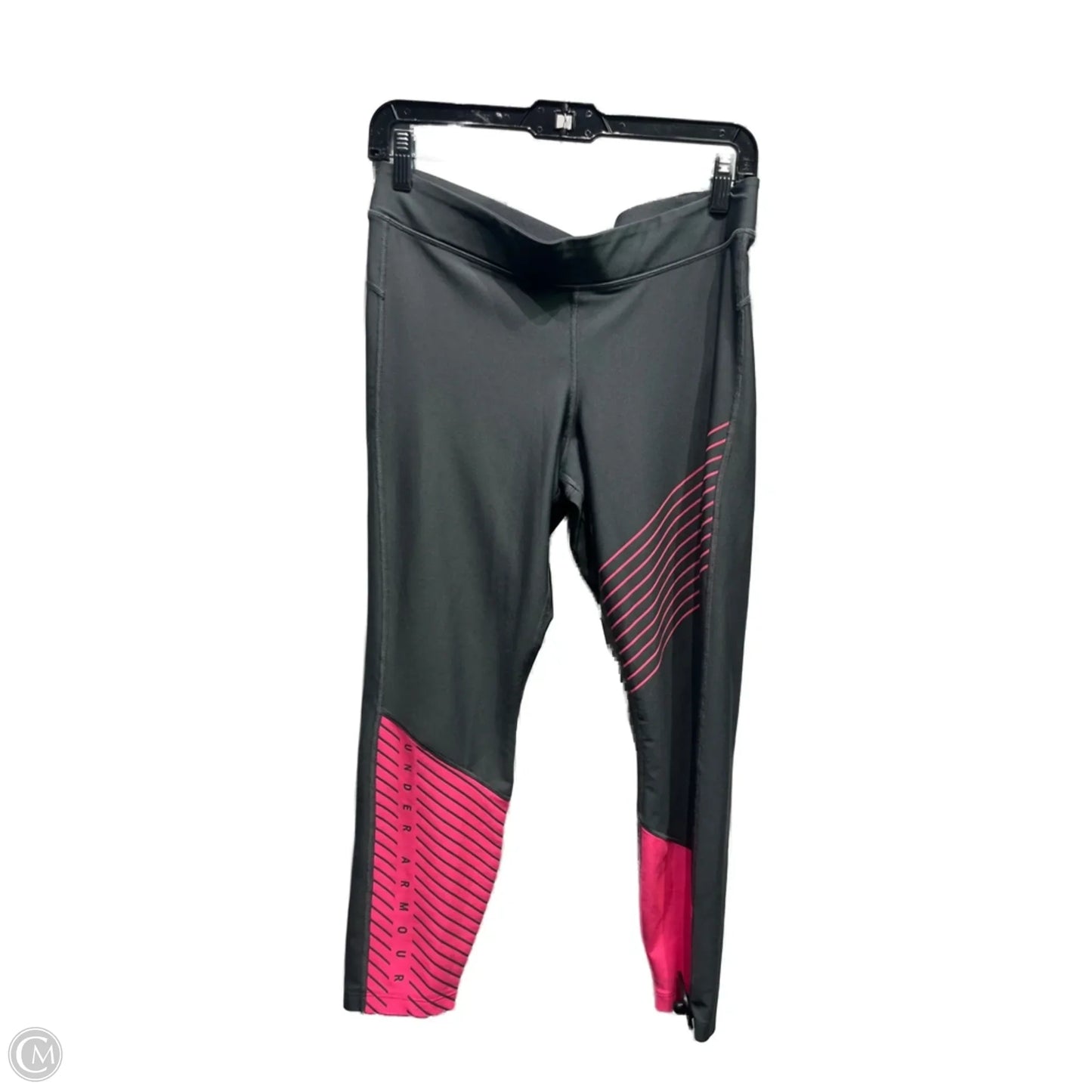 Athletic Leggings By Under Armour In Grey, Size: Xl