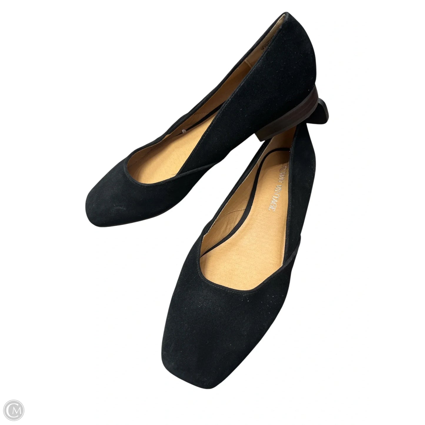 Shoes Flats By Crown Vintage In Black, Size: 9.5