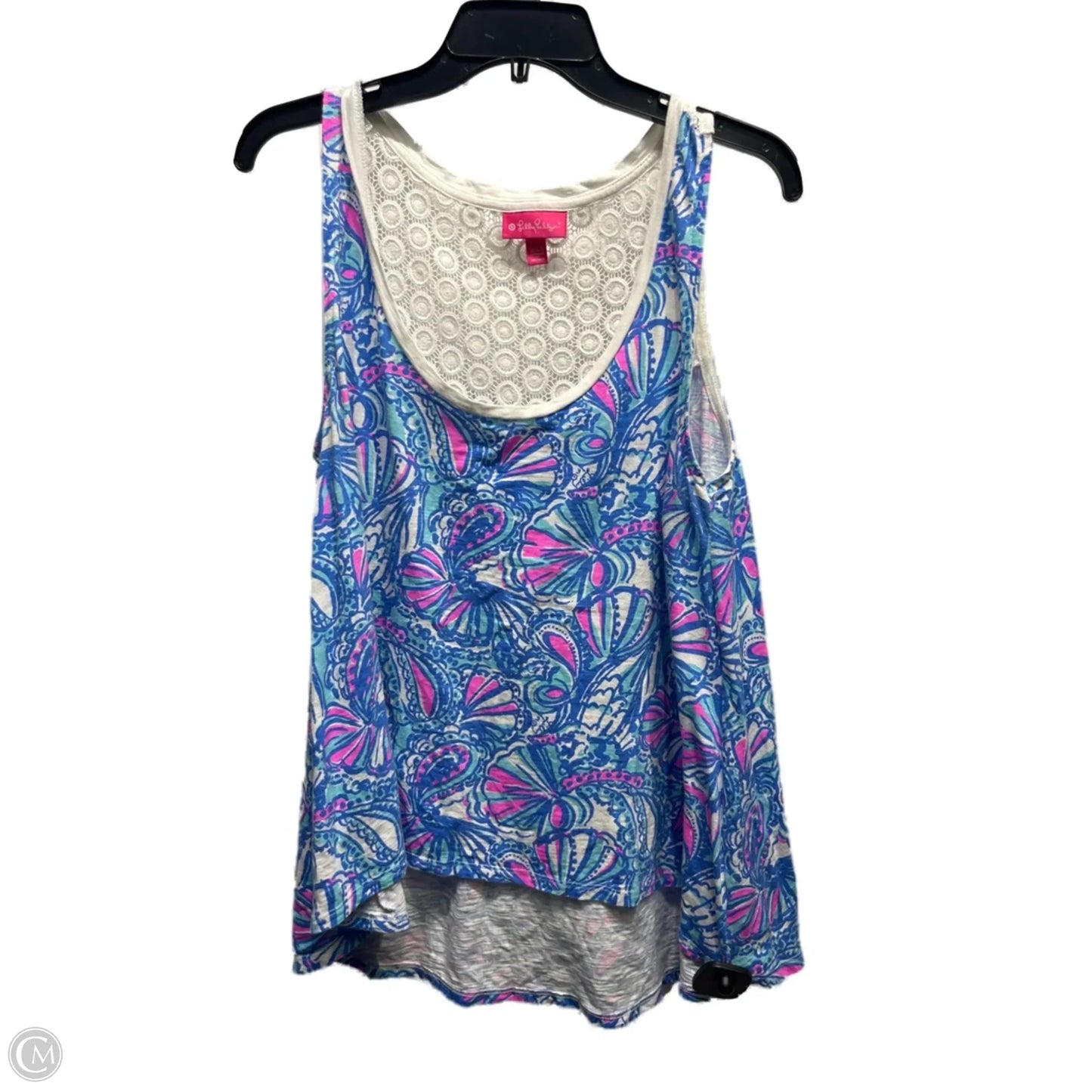 Top Sleeveless By Target-designer In Blue & Pink, Size: Xl