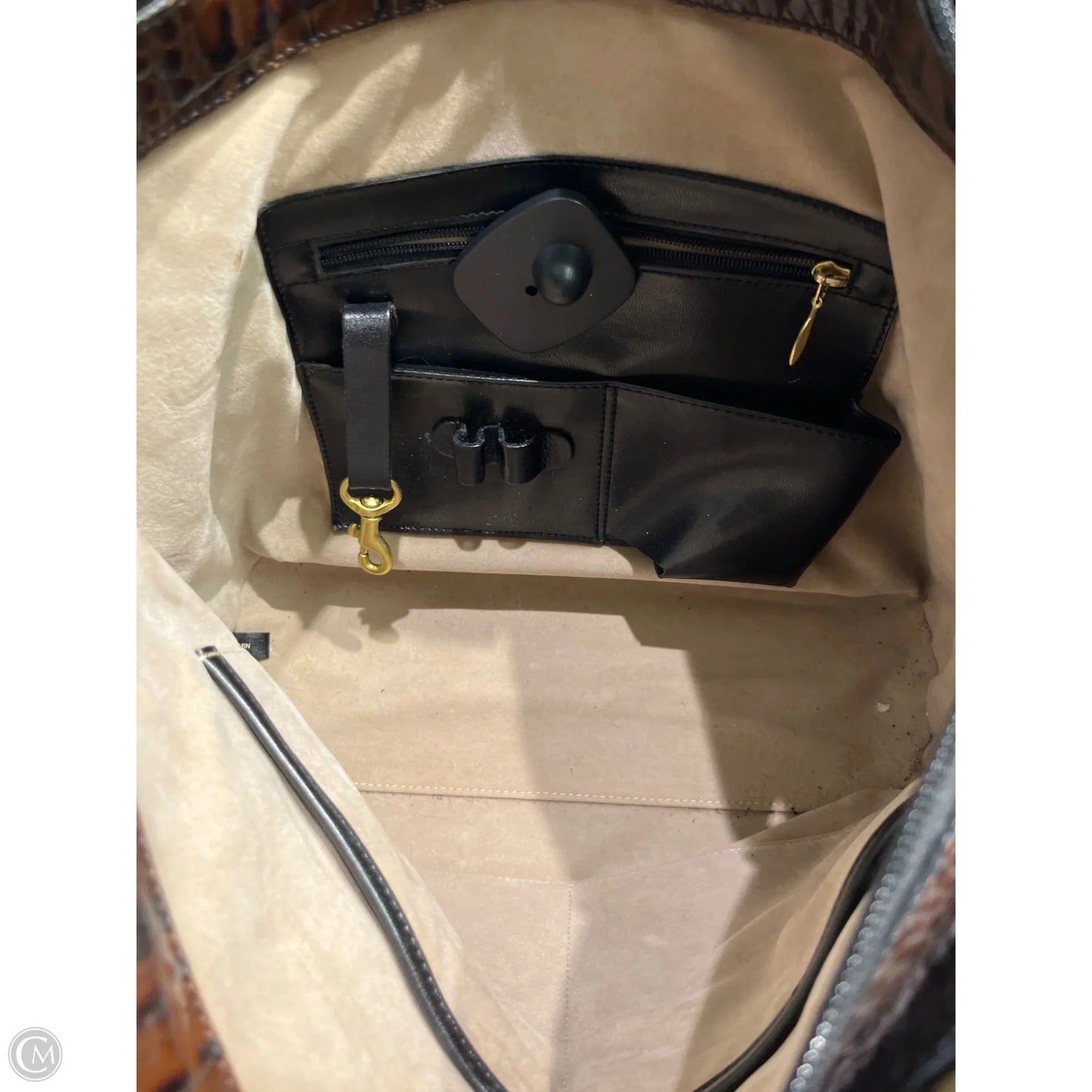 Handbag Designer By Brahmin, Size: Medium