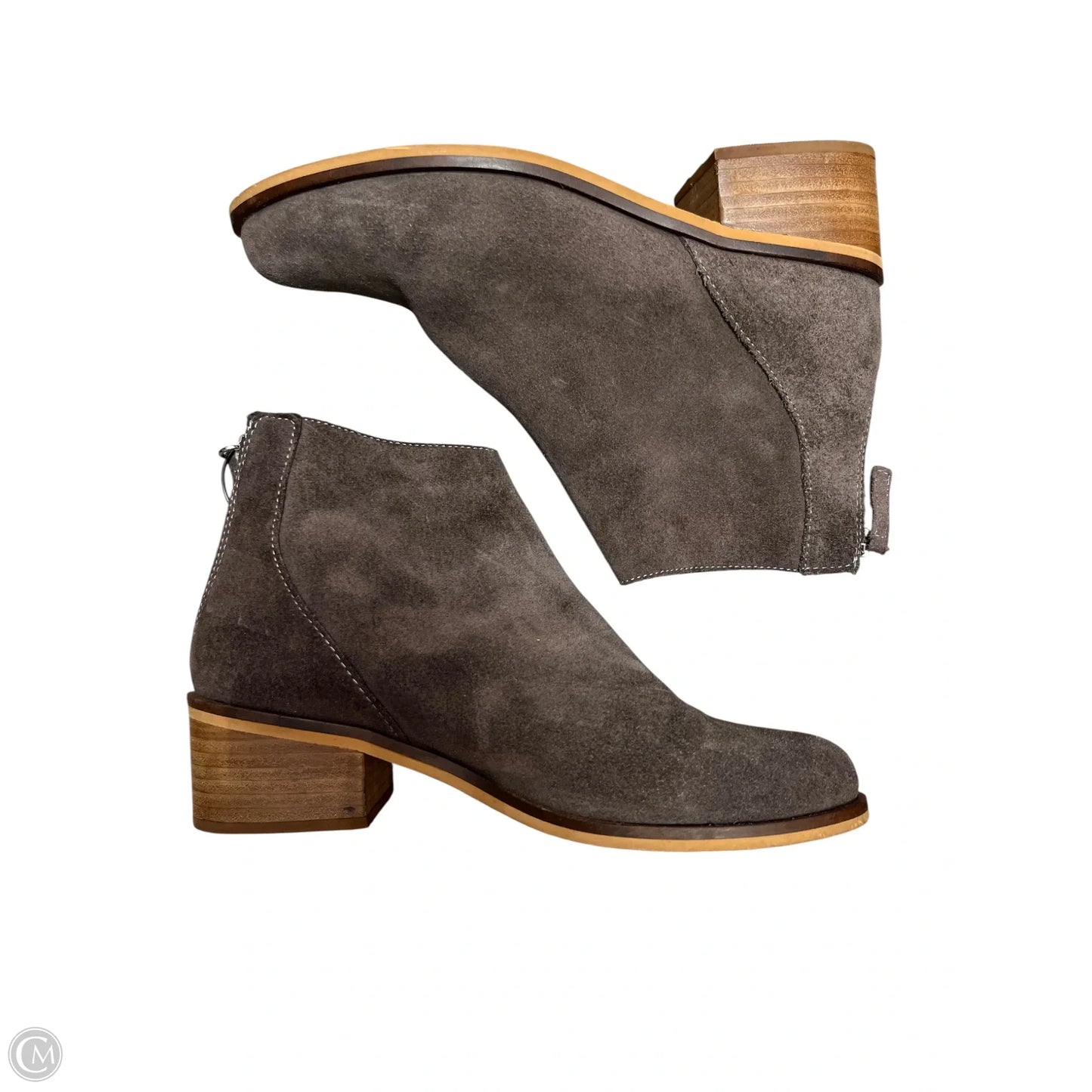Boots Ankle Heels By Steve Madden In Brown, Size: 7.5