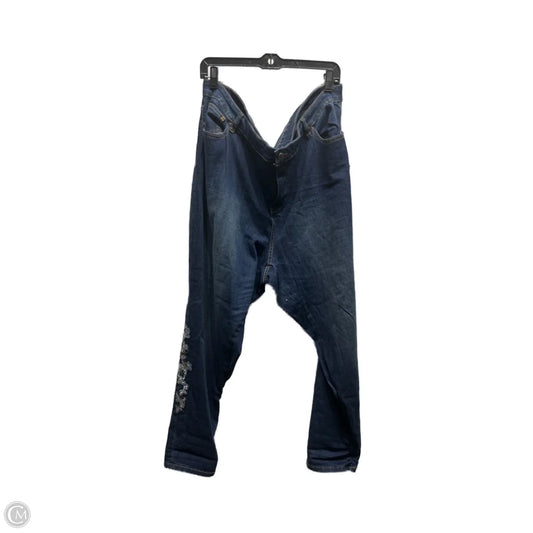 Jeans Straight By Westport In Blue Denim, Size: 24
