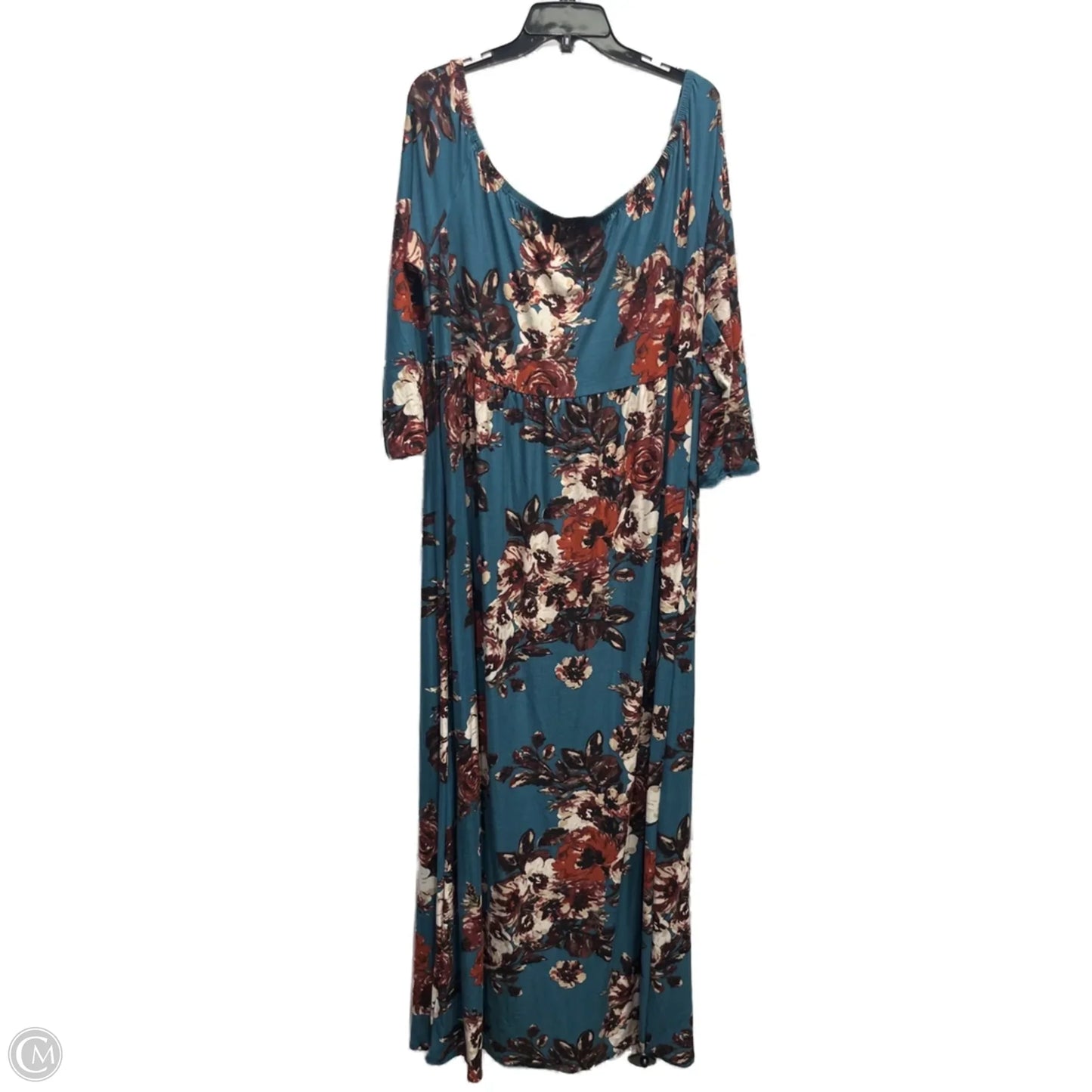 Dress Casual Maxi By  SWEET LOVELY In Green, Size: 3x