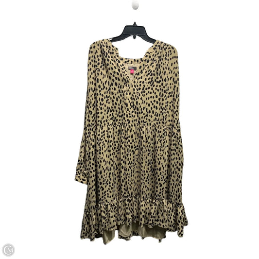 Dress Casual Short By Vince Camuto In Animal Print, Size: 3x