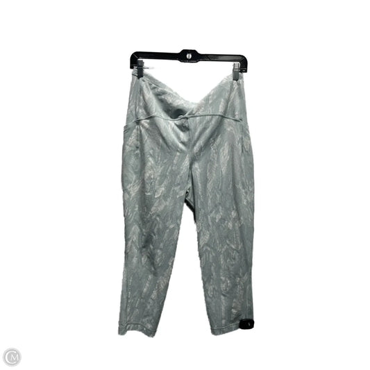 Athletic Leggings By Lululemon In Green, Size: 14