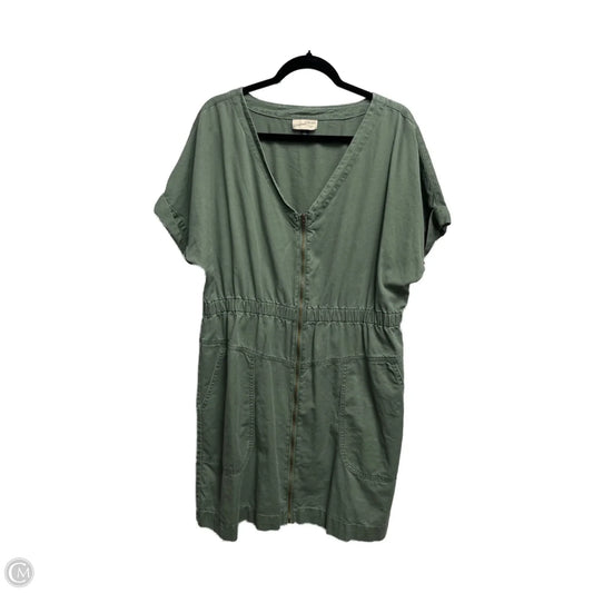 Dress Casual Short By Universal Thread In Green, Size: Xxl