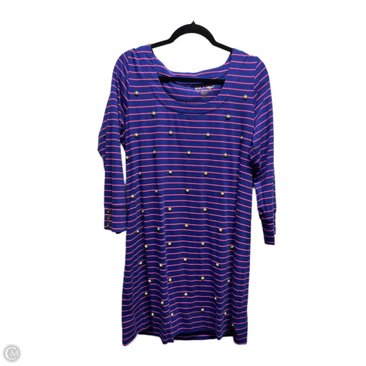 Dress Designer By Lilly Pulitzer In Blue & Pink, Size: L
