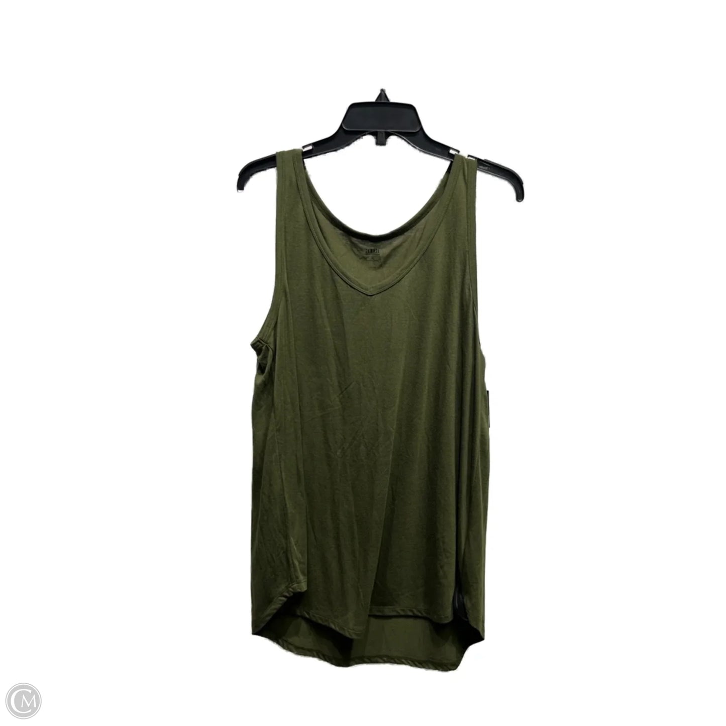 Top Sleeveless Basic By Ana In Green, Size: Xl