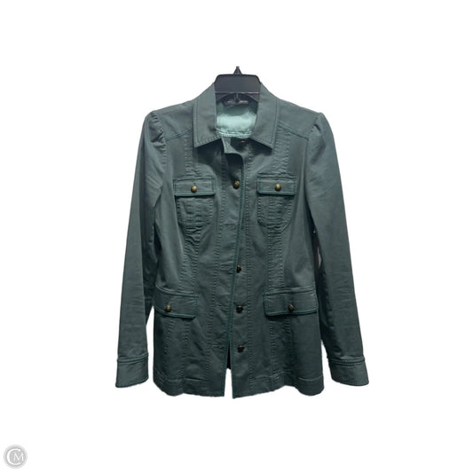 Jacket Utility By White House Black Market In Green, Size: S