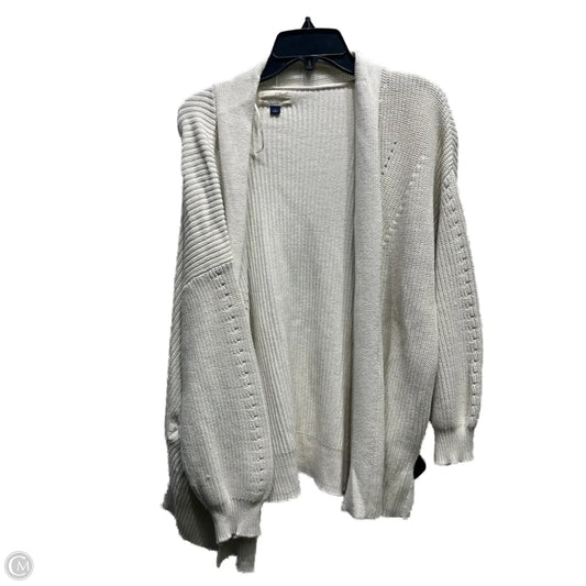 Sweater Cardigan By Universal Thread In Tan, Size: L