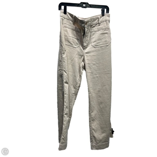 Pants Corduroy By Loft In Cream, Size: 10