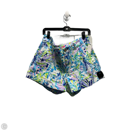 Shorts Designer By Lilly Pulitzer In Blue & Purple, Size: 12