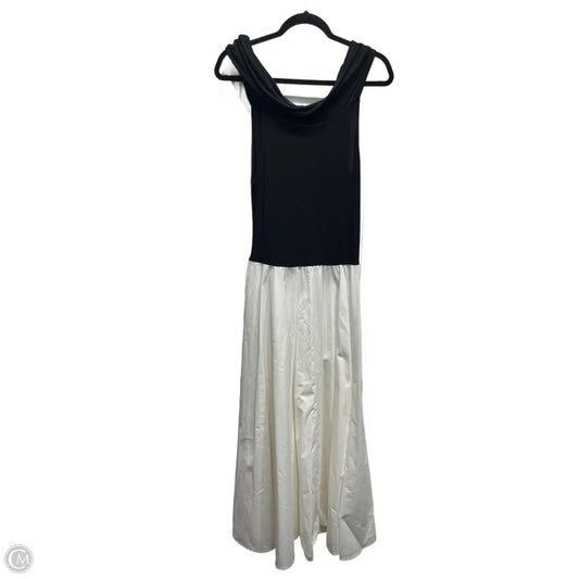 Dress Casual Maxi By allirow In Black & White, Size: M