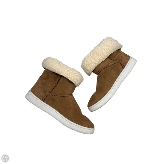 Boots Designer By Ugg In Brown, Size: 7.5