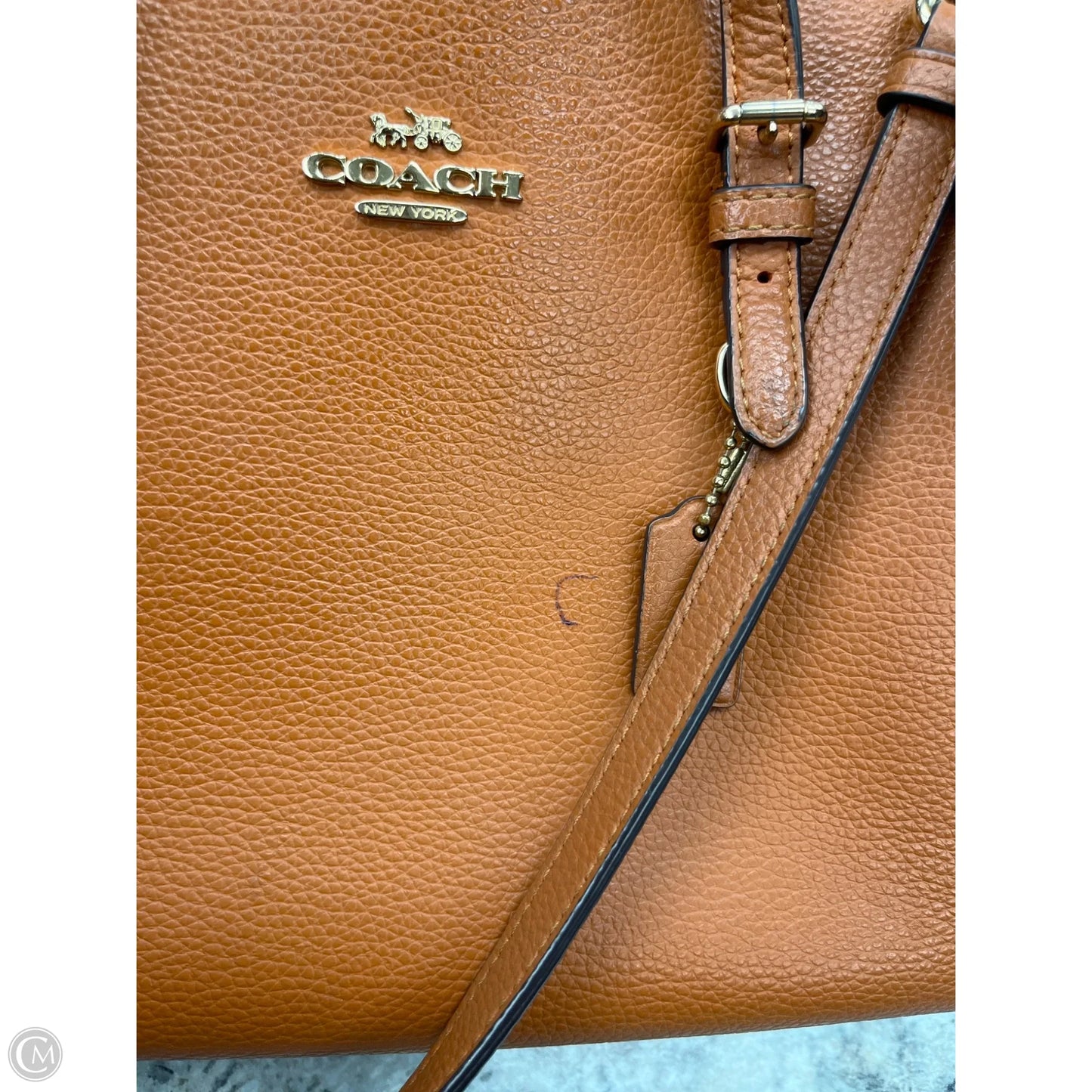 Crossbody Designer By Coach, Size: Medium