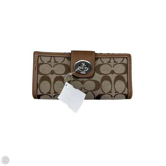 Wallet Designer By Coach, Size: Large