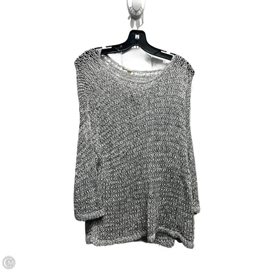 Sweater By Eileen Fisher In Grey, Size: L