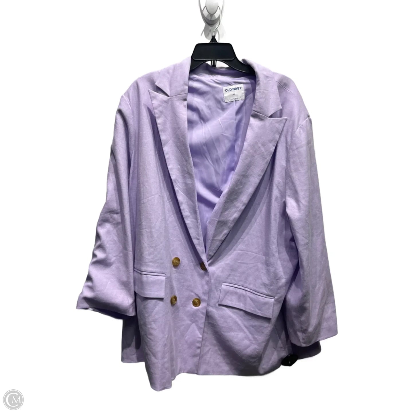 Blazer By Old Navy In Purple, Size: 2x