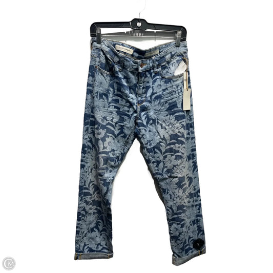 Jeans Boyfriend By Pilcro In Blue Denim, Size: 6