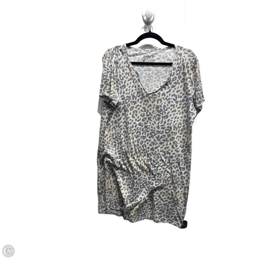 Dress Casual Short By Marc New York In Grey & Orange, Size: Xl