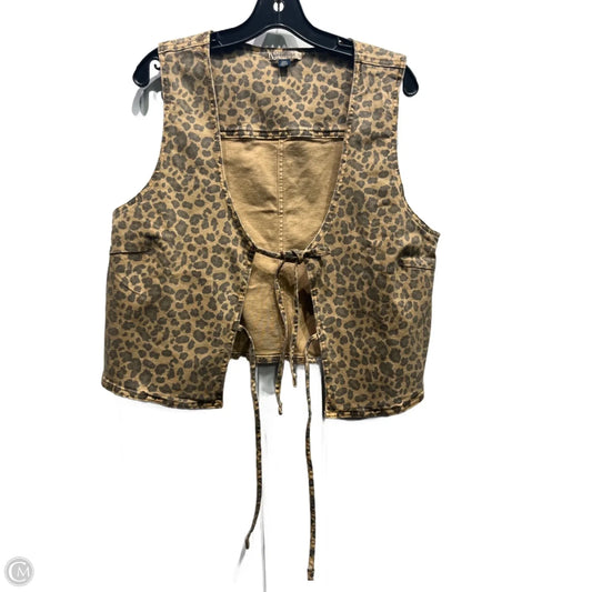 Vest Other By American Eagle In Animal Print, Size: L