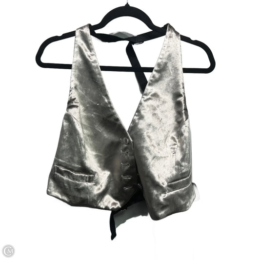 Vest Other By J. Crew In Silver, Size: M