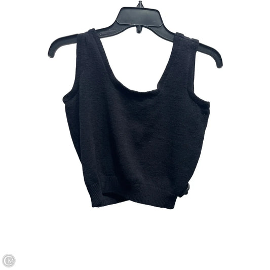 Top Sleeveless Luxury Designer By St John Collection In Black, Size: M