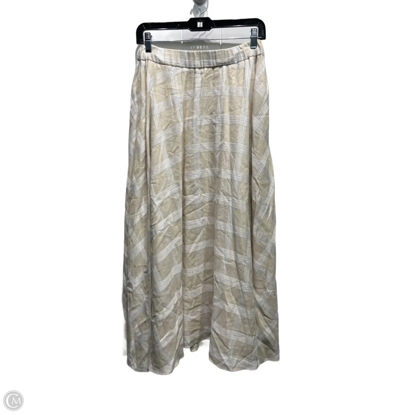 Skirt Maxi By Antonio Melani In Tan & White, Size: S