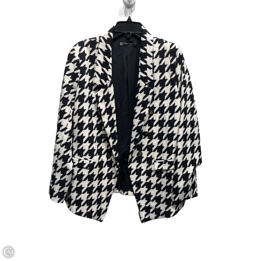 Blazer By New York And Co In Black & White, Size: L