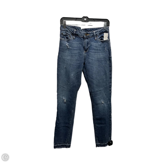 Jeans Straight By Lucky Brand In Blue Denim, Size: 6