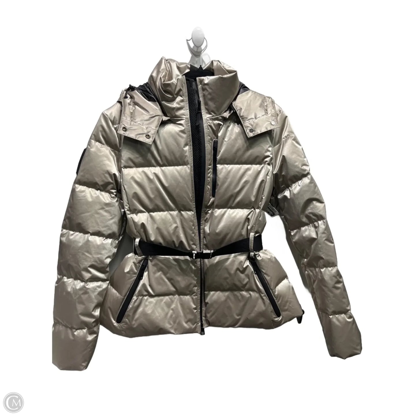 Coat Puffer & Quilted By Zara In Taupe, Size: L