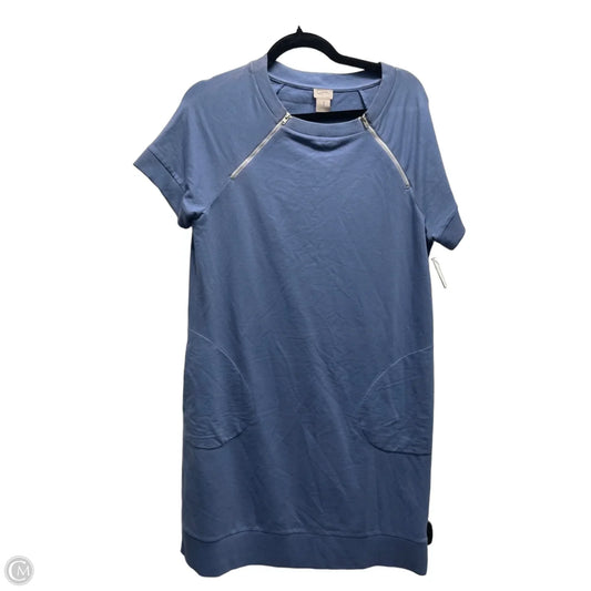 Dress Casual Short By Chicos In Blue, Size: Mp