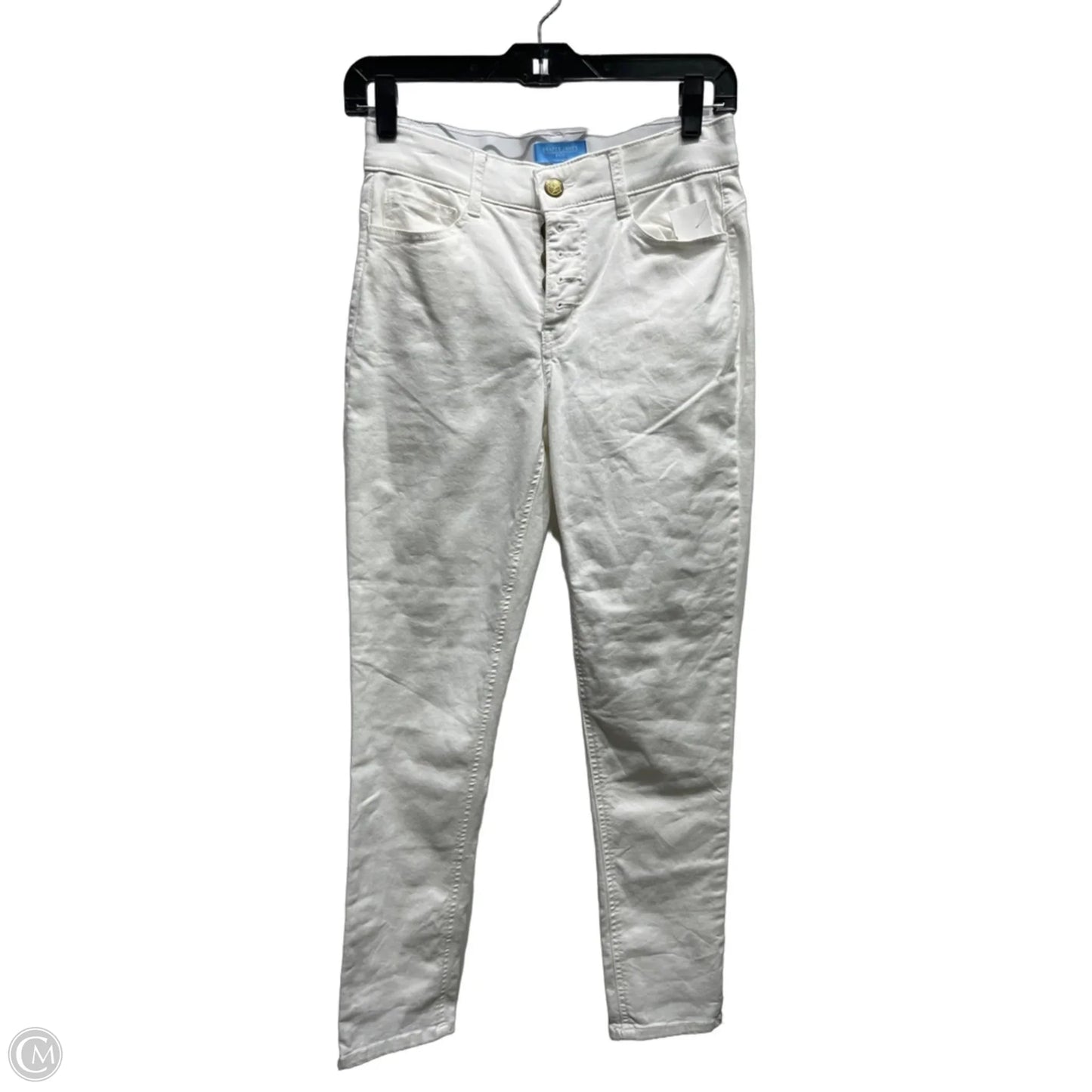 Jeans Skinny By Draper James In White Denim, Size: 2