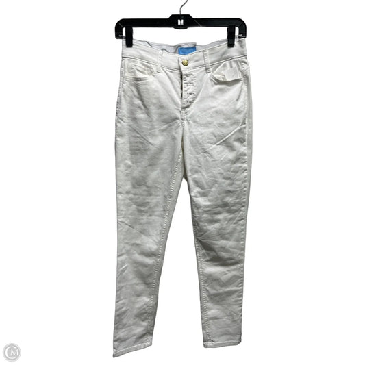 Jeans Skinny By Draper James In White Denim, Size: 2