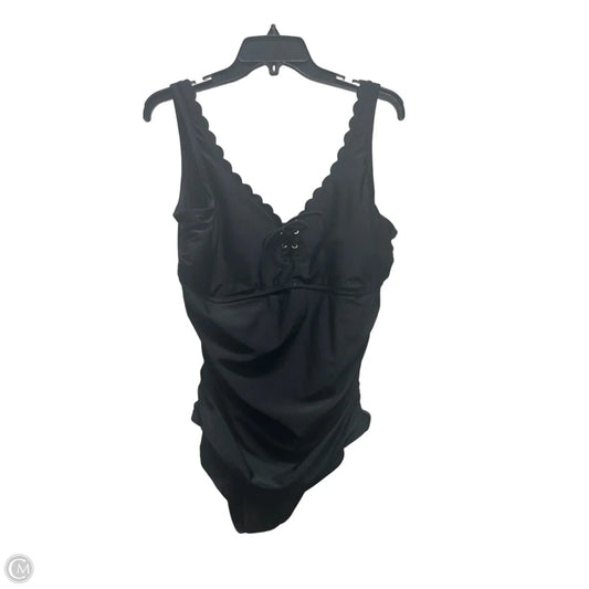 Swimsuit By Kona Sol In Black, Size: Xl